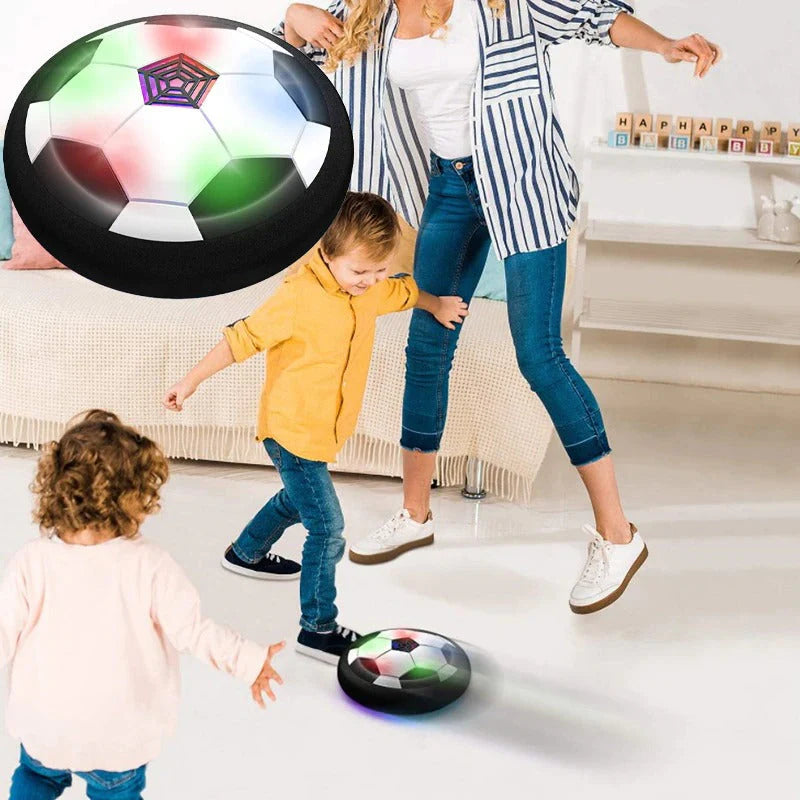 Magic Air Soccer Ball for Toddlers with Flashing Colored LED Lights