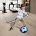 Magic Air Soccer Ball for Toddlers with Flashing Colored LED Lights