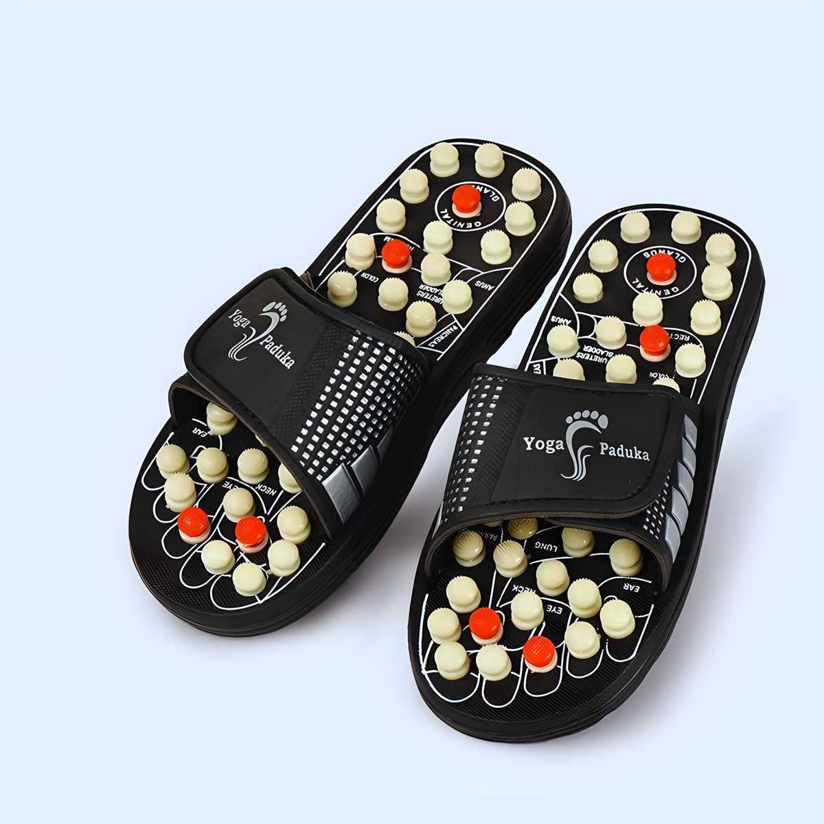 Magnetic Therapy Paduka Slippers for Full Body Blood Circulation